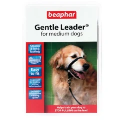 Beaphar Gentle Leader Black Dog Head Collar