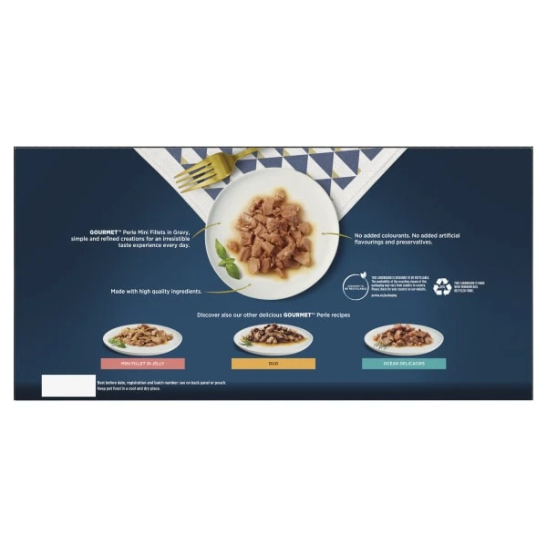 Gourmet Chefs Collection Adult Wet Cat Food - Mixed In Gravy 2 Gourmet Chefs Collection Adult Wet Cat Food - Mixed In Gravy - Image 2