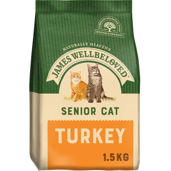 James Wellbeloved Complete Senior Dry Cat Food - Turkey 9 James Wellbeloved Complete Senior Dry Cat Food - Turkey - Image 9