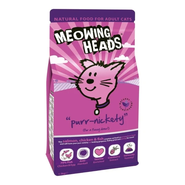 Meowing Heads So-Fish-Ticated Salmon Adult Dry Cat Food 3 Meowing Heads So-Fish-Ticated Salmon Adult Dry Cat Food - Image 3