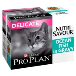 Purina Pro Plan NutriSavour Delicate Adult Wet Cat Food - Ocean Fish In Gravy -ROYAL CANIN Sales I9029279 en 02