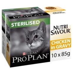 Purina Pro Plan NutriSavour Sterilised Adult Wet Cat Food - Chicken In Gravy -ROYAL CANIN Sales I9029280