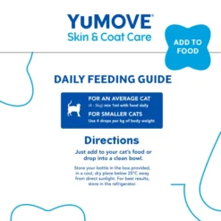 YuMOVE Skin & Coat Care Moulting Supplement Oil For Cats -ROYAL CANIN Sales I9101049 en 09