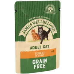 James Wellbeloved Grain Free Adult Cat Wet Food Pouch - Turkey In Gravy -ROYAL CANIN Sales I9112384 en 02