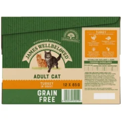 James Wellbeloved Grain Free Adult Cat Wet Food Pouch - Turkey In Gravy -ROYAL CANIN Sales I9112384 en 03