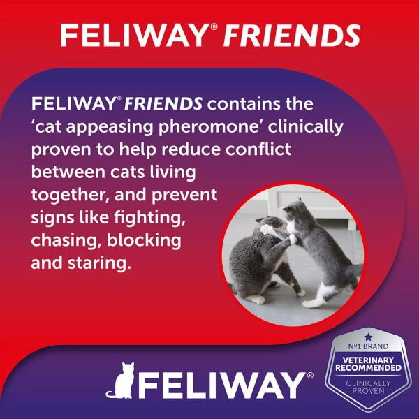 Feliway Friends Refill Diffuser (30 Days) 2 Feliway Friends Refill Diffuser (30 Days) - Image 2