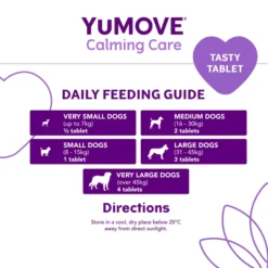 YuMOVE Calming Care Adult Dog Supplement Tablets -ROYAL CANIN Sales I9195277 en 13