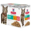 Hill's Science Plan Perfect Weight Adult 1-6 Wet Cat Food Pouches - Delicious Selection