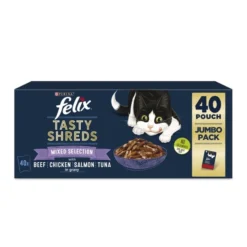 Felix Tasty Shreds Mixed Selection In Gravy Cat Food -ROYAL CANIN Sales I9435277