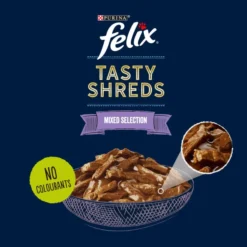 Felix Tasty Shreds Mixed Selection In Gravy Cat Food