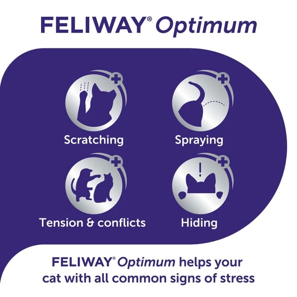 Feliway Optimum Refill Diffuser (30 Days) 1 Feliway Optimum Refill Diffuser (30 Days)
