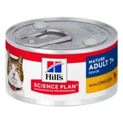 Hill's Science Plan Mature Adult Senior 7+ Wet Cat Food - Chicken
