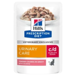 Hill's Prescription Diet C/d Multicare Stress Urinary Care Cat Wet Food - Salmon 19 Hill's Prescription Diet C/d Multicare Stress Urinary Care Cat Wet Food - Salmon -ROYAL CANIN Sales I9499473