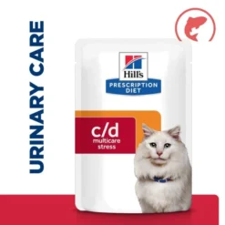 Hill's Prescription Diet C/d Multicare Stress Urinary Care Cat Wet Food - Salmon 18 Hill's Prescription Diet C/d Multicare Stress Urinary Care Cat Wet Food - Salmon -ROYAL CANIN Sales I9499473 en 02