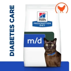 Hill's Prescription Diet M/d Diabetes Care Adult/Senior Dry Cat Food With Chicken -ROYAL CANIN Sales I9499537 en 02