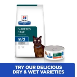 Hill's Prescription Diet M/d Diabetes Care Adult/Senior Dry Cat Food With Chicken -ROYAL CANIN Sales I9499537 en 04