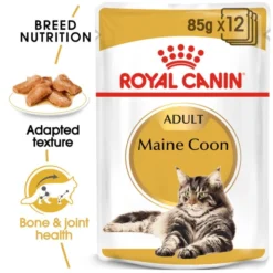 Royal Canin Maine Coon Adult Cat Wet Food In Gravy -ROYAL CANIN Sales I9499608