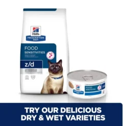 Hill's Prescription Diet Z/d Food Sensitivities Adult/Senior Wet Cat Food - Original -ROYAL CANIN Sales I9517331 en 04