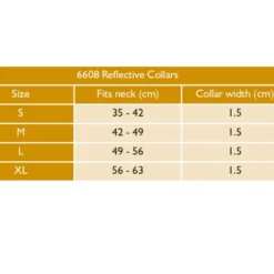 Digby & Fox Reflective Black Dog Collar