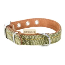 Earthbound Tweed Green Dog Collar -ROYAL CANIN Sales I9520969