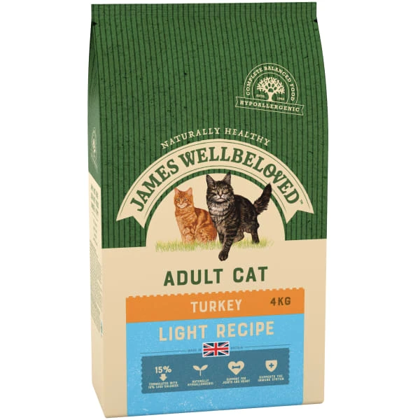 James Wellbeloved Complete Adult Light Turkey Dry Cat Food 6 James Wellbeloved Complete Adult Light Turkey Dry Cat Food - Image 6