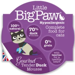 Little Big Paw Gourmet Tender Duck Mousse Wet Cat Food -ROYAL CANIN Sales I9521911