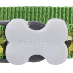 Red Dingo Camouflage Green Dog Collar -ROYAL CANIN Sales I9522405 02