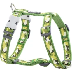 Red Dingo Camouflage Green Dog Harness -ROYAL CANIN Sales I9522406