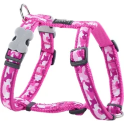 Red Dingo Camouflage Hot Pink Dog Harness -ROYAL CANIN Sales I9522410