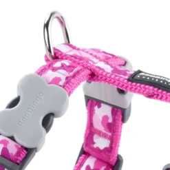Red Dingo Camouflage Hot Pink Dog Harness -ROYAL CANIN Sales I9522410 01