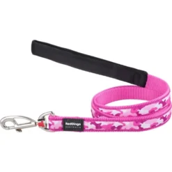 Red Dingo Camouflage Hot Pink Dog Lead -ROYAL CANIN Sales I9522411