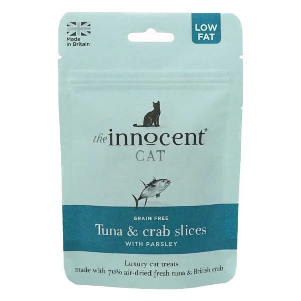 The Innocent Cat Tuna & Crab Slices With Parsley 1 The Innocent Cat Tuna & Crab Slices With Parsley