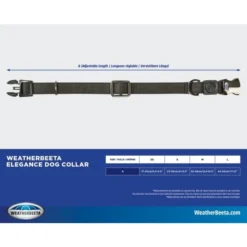 Weatherbeeta Elegance Dog Collar Red