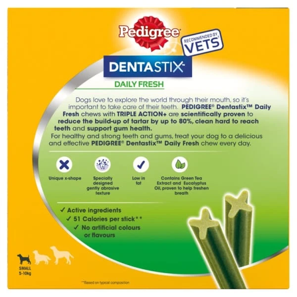 Pedigree Dentastix Fresh Daily Dental Chews For Small Dog 6 Pedigree Dentastix Fresh Daily Dental Chews For Small Dog - Image 6