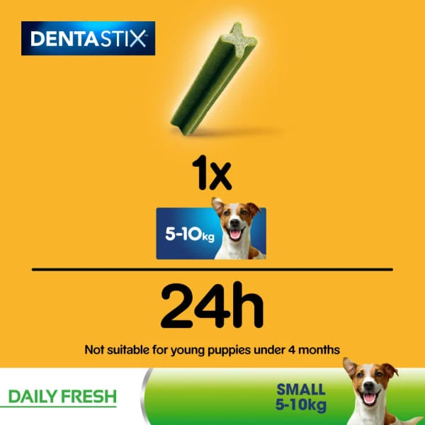 Pedigree Dentastix Fresh Daily Dental Chews For Small Dog 2 Pedigree Dentastix Fresh Daily Dental Chews For Small Dog - Image 2