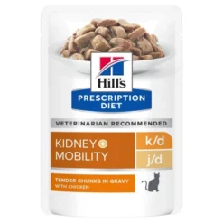 Hill's Prescription Diet K/d + Mobility Wet Cat Food - Chicken -ROYAL CANIN Sales I9568289