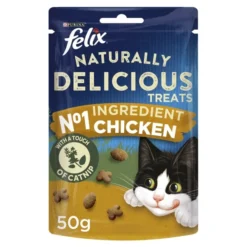Felix Naturally Delicious Adult Cat Treats - Chicken & Catnip -ROYAL CANIN Sales I9602440 en 02