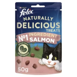 Felix Naturally Delicious Adult Cat Treats - Salmon & Spinach -ROYAL CANIN Sales I9602441 en 02