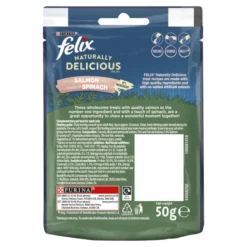 Felix Naturally Delicious Adult Cat Treats - Salmon & Spinach -ROYAL CANIN Sales I9602441 en 12