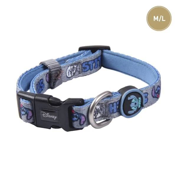 For Fan Pets Stitch Premium Adult Dog Collar - Dark Blue 5 For Fan Pets Stitch Premium Adult Dog Collar - Dark Blue - Image 5