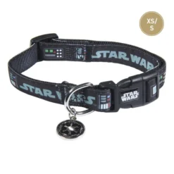 For Fan Pets Star Wars Darth Vader Adult Dog Collar - Black