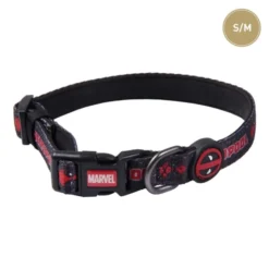 For Fan Pets Premium Deadpool Adult Dog Collar - Black -ROYAL CANIN Sales I9608285 en 03