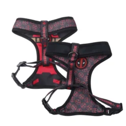 For Fan Pets Premium Deadpool Adult Dog Harness - Black -ROYAL CANIN Sales I9608288