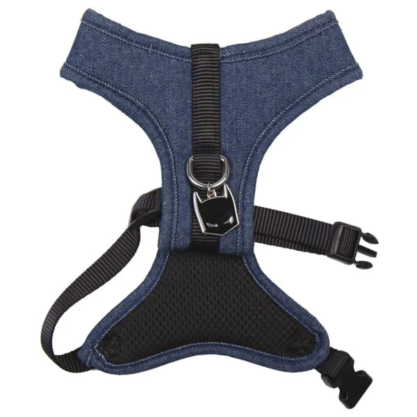 For Fan Pets Batman Adult Dog Harness - Blue 2 For Fan Pets Batman Adult Dog Harness - Blue - Image 2