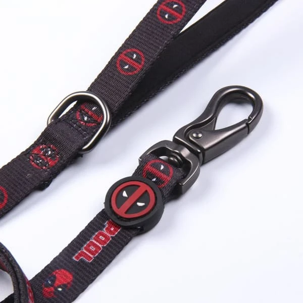 For Fan Pets Premium Deadpool Adult Dog Leash - Black 3 For Fan Pets Premium Deadpool Adult Dog Leash - Black - Image 3