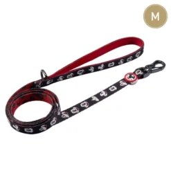 For Fan Pets Premium Mickey Adult Dog Leash - Black -ROYAL CANIN Sales I9608302