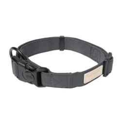 FuzzYard Life Adjustable Dog Collar - Slate Grey -ROYAL CANIN Sales I9618282