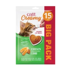 Catit Creamy Grain-free Adult Cat Treats - Chicken & Lamb -ROYAL CANIN Sales I9629282