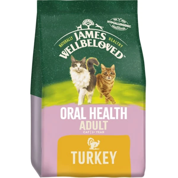 James Wellbeloved Oral Health Gluten-free Adult Dry Cat Food - Turkey 10 James Wellbeloved Oral Health Gluten-free Adult Dry Cat Food - Turkey - Image 10