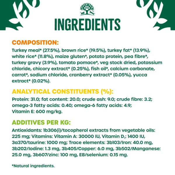 James Wellbeloved Oral Health Gluten-free Adult Dry Cat Food - Turkey 4 James Wellbeloved Oral Health Gluten-free Adult Dry Cat Food - Turkey - Image 4